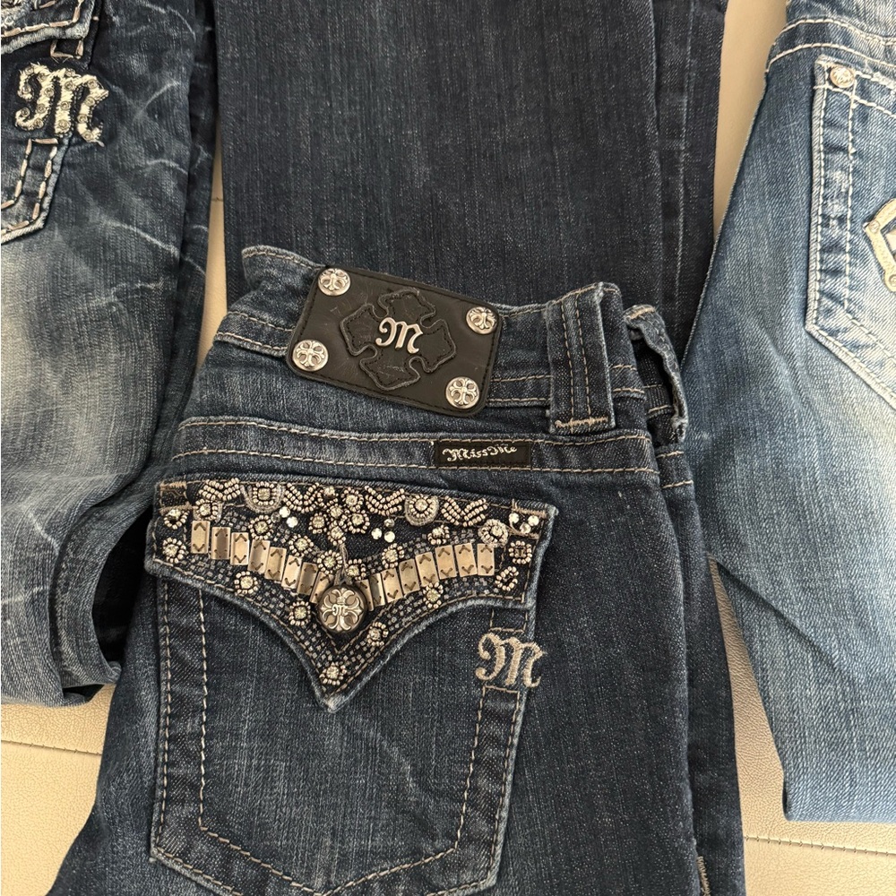 Miss Me Jeans  size 29  Blue  boot cut